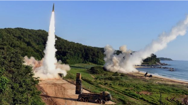 مانور مشترک آمریکا و کوریای جنوبی در واکنش به آزمایش موشکی کوریای شمالی 